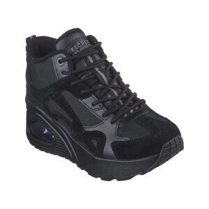 Skechers   Women's   Uno   Hi   -   Rocliff   Road,155681   Black   Sneaker